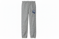 Heather Gray Sweatpants with Bright White Background