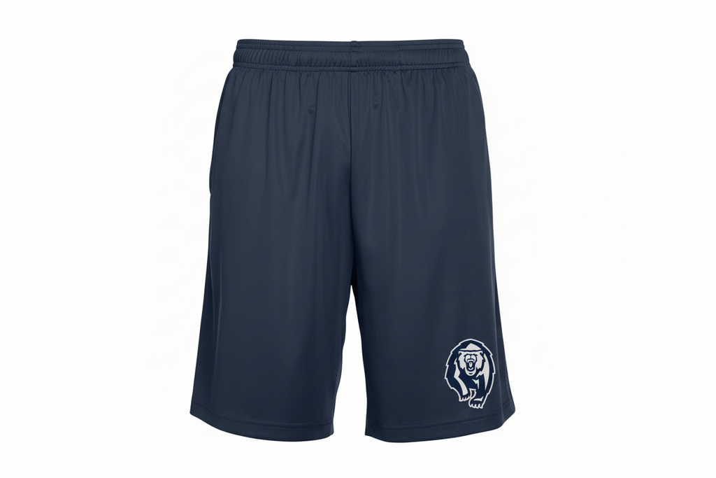 Navy Shorts with CH Grizzly Logo