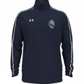 Quarter Zip Sweatshirt - Smaller Logo Right