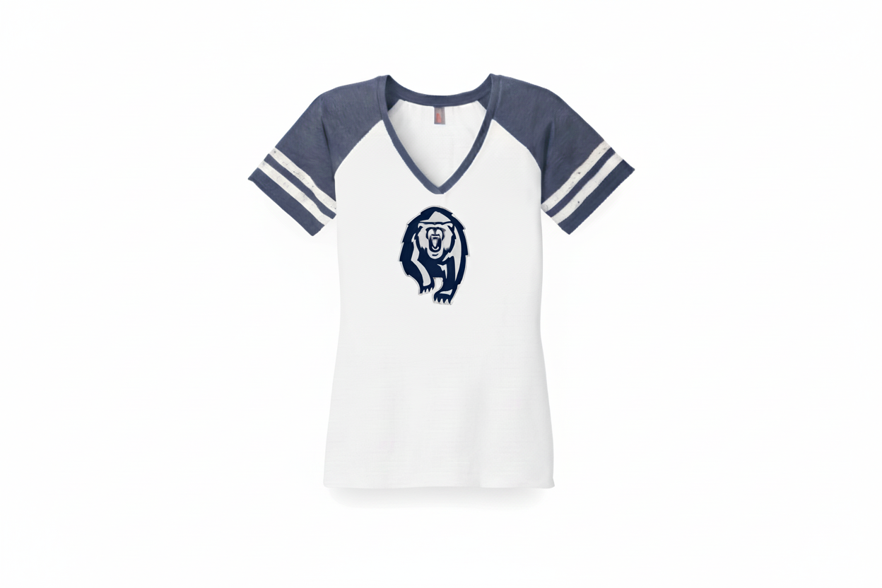 Raglan on Bright White Background