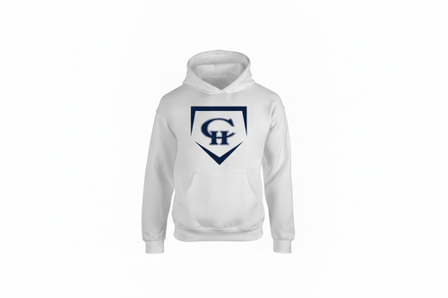 White Copper Hills Hoodie - No Drawstrings